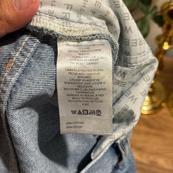 Free People We the Free NWT 26 Holly Bootcut Jeans Button Fly High Rise Casual - Picture 5 of 8